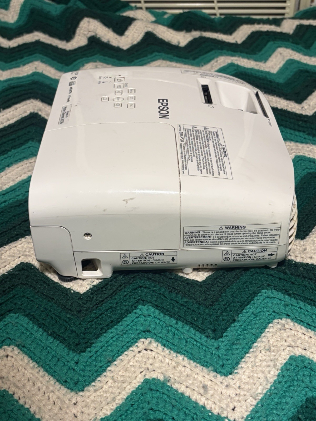 epson powerlite home cinema 2030 projector only