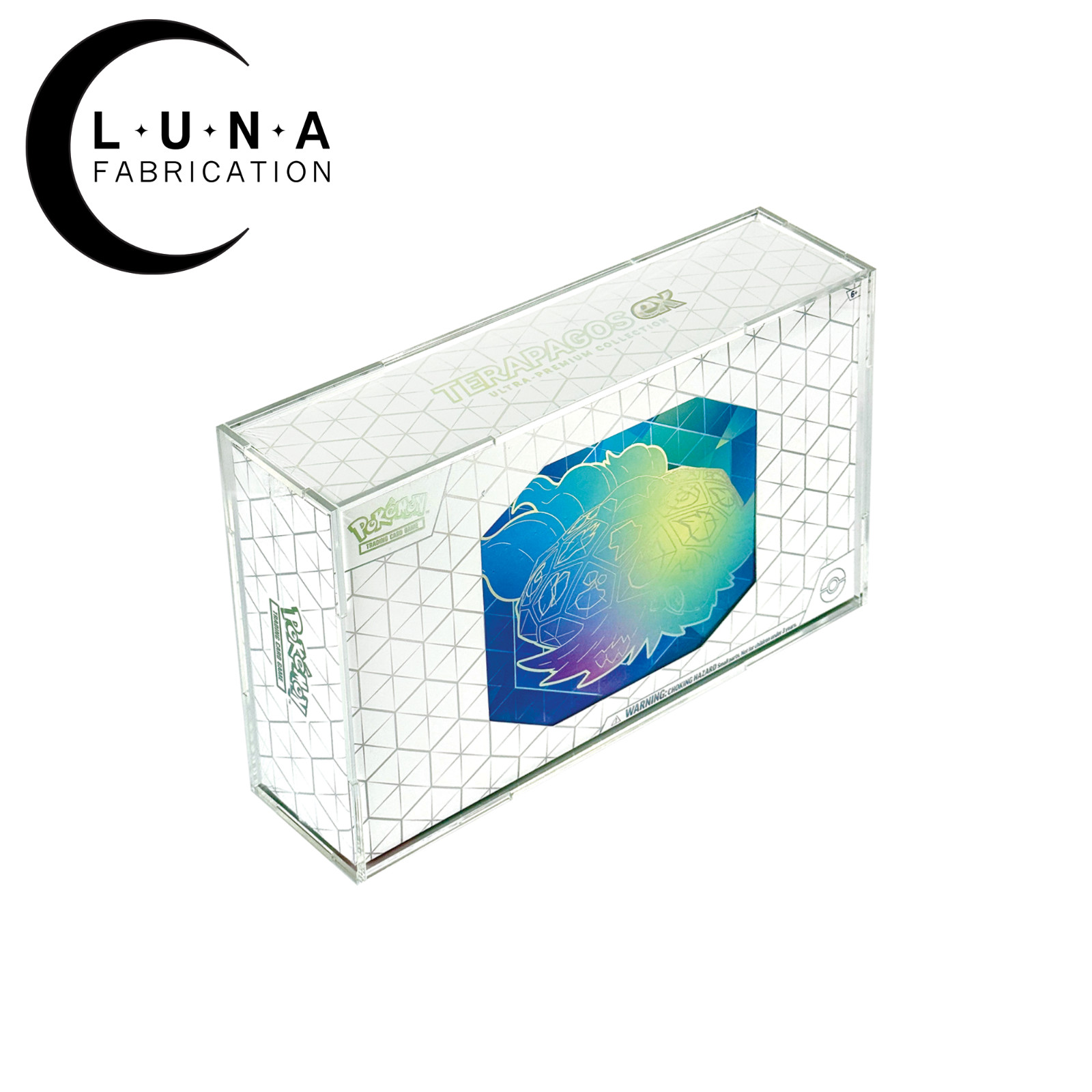 Acrylic Display Case for Pokemon Terapagos EX UPC