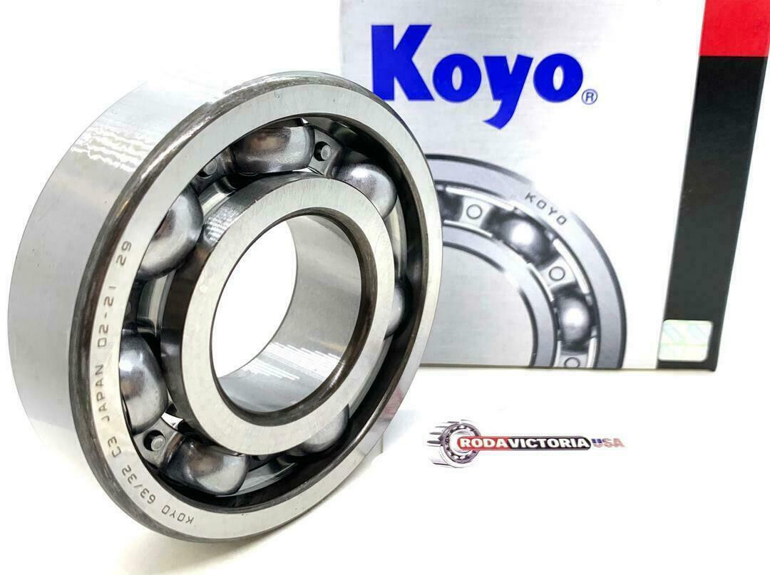 KOYO JAPAN 63/32 C3 Crank Shaft Crankshaft Bearing 32x75x20 mm