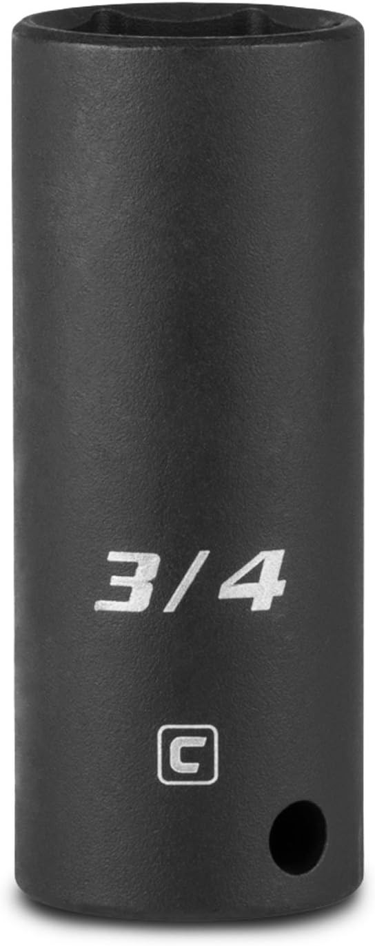 3/4-Inch Deep Impact Socket, 3/8-Inch Drive, 6-Point for Professionals