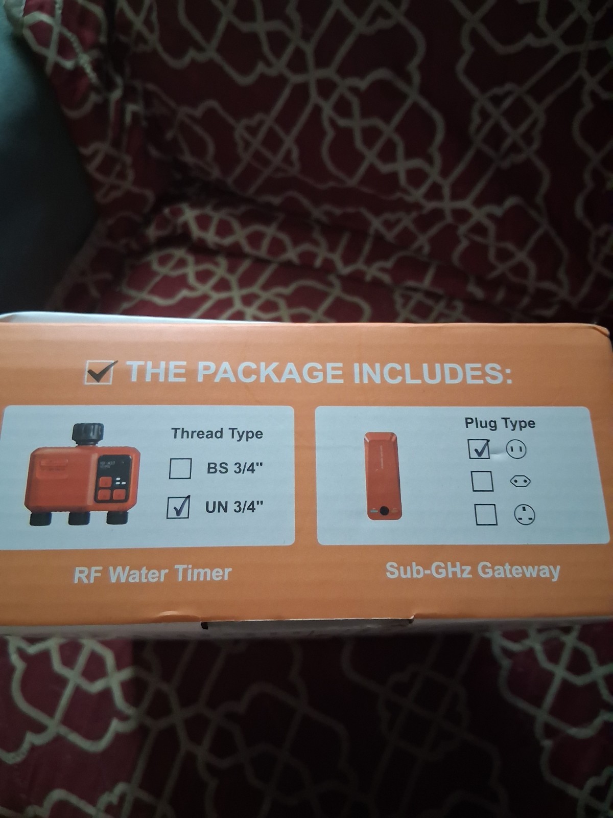 XinFuture Smart WiFi Water Timer 2 Outlet Wireless Sprinkler Controller HCT-636