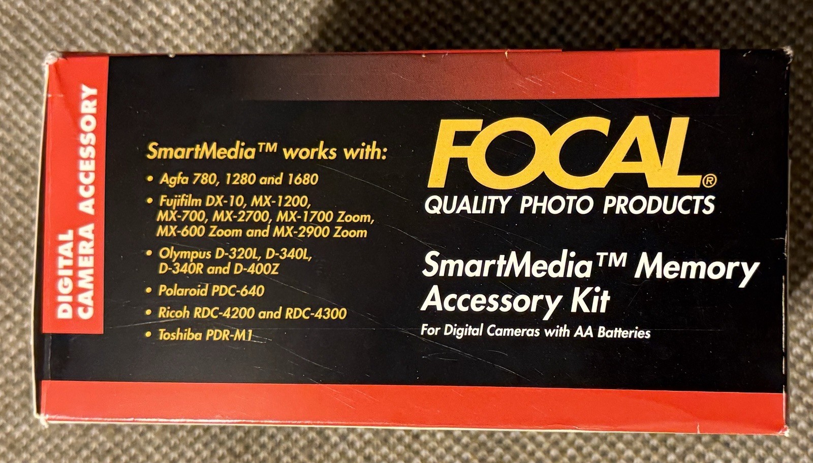 Focal SmartMedia Digital Camera Memory Accessory Kit * 019188418002 * BRAND NEW