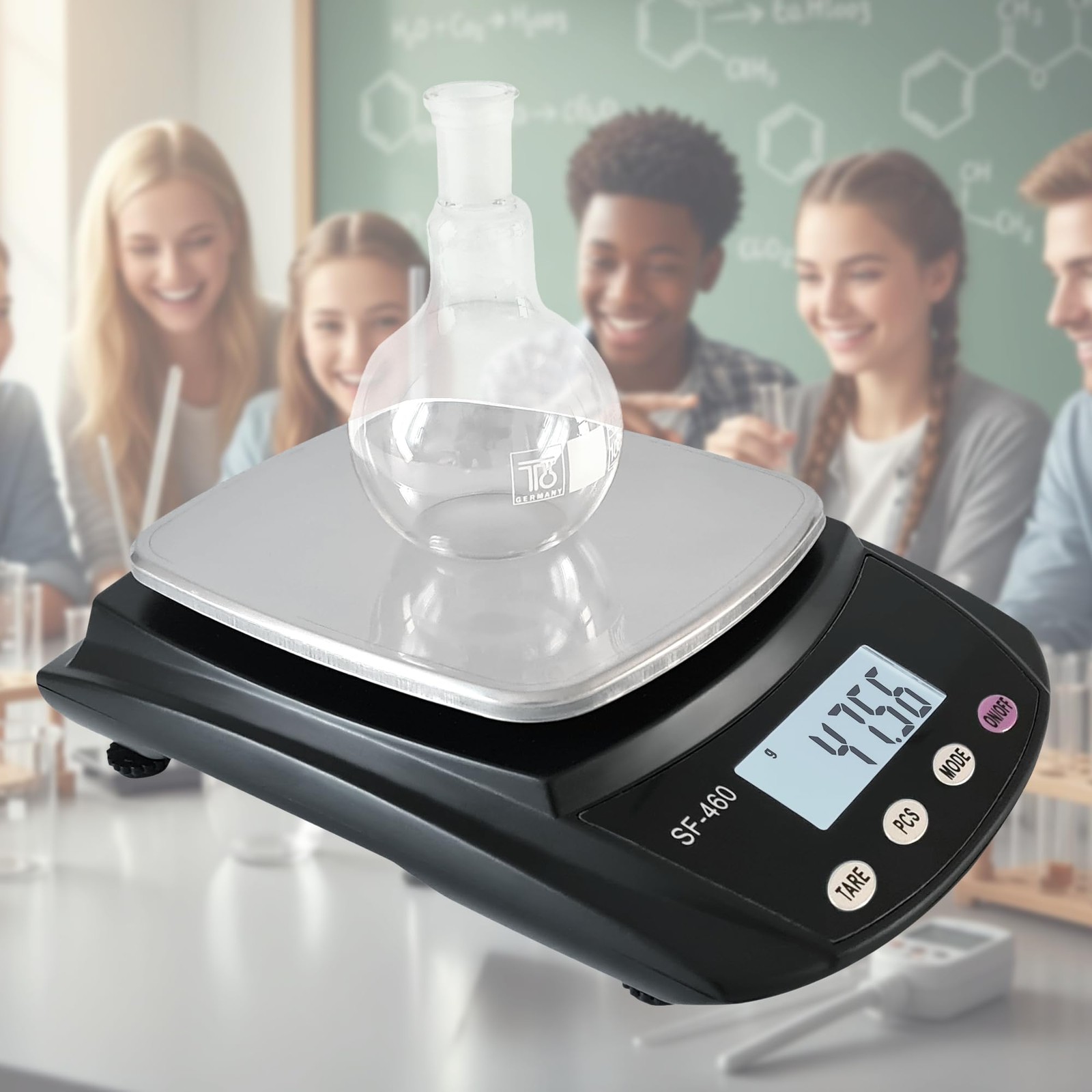 Science Digital Scale Lab Analytical Balance for Laboratory Mass Precision 0....