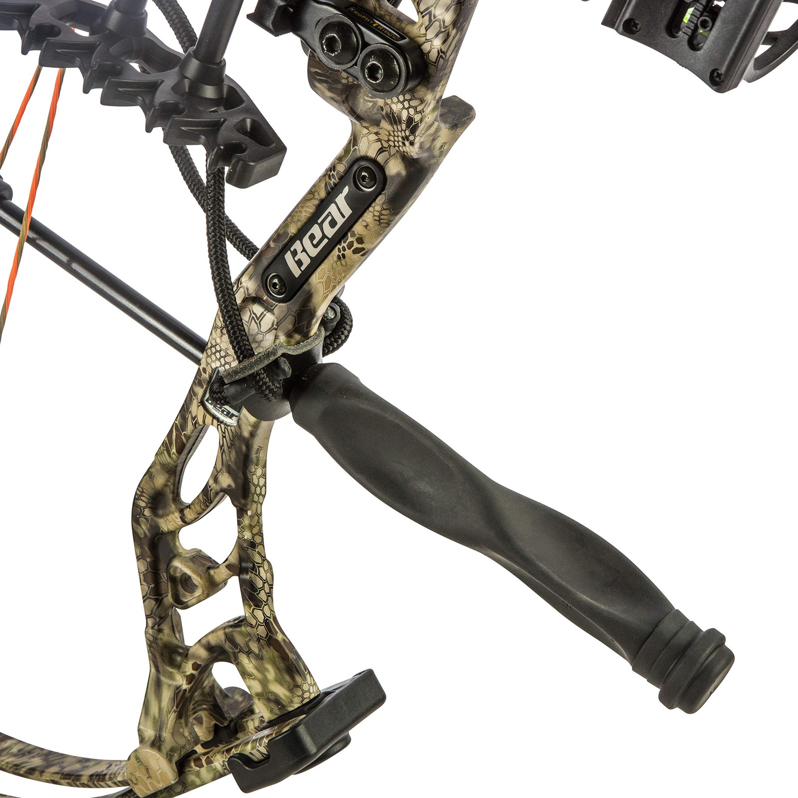 Blitz 6" Archery Bow Stabilizer with Wrist Sling and Leather Mount - Construc...