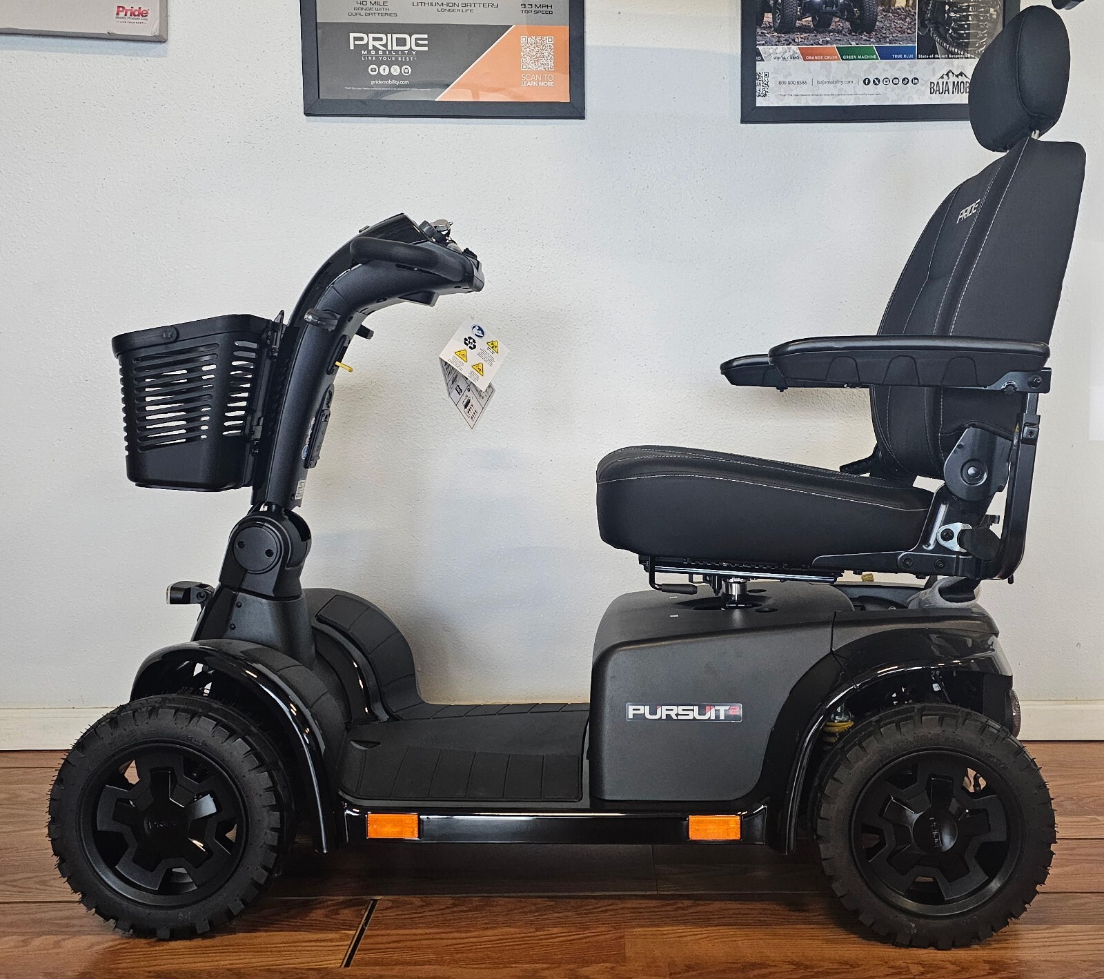 Pride Pursuit 2 Heavy Duty Mobility Scooter SC7132 - OPEN BOX