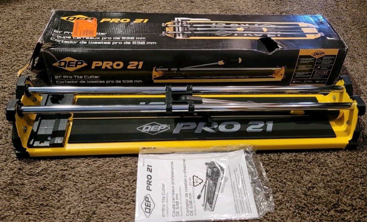 QEP 10521Q 21 in. Manual Pro Tile Cutter