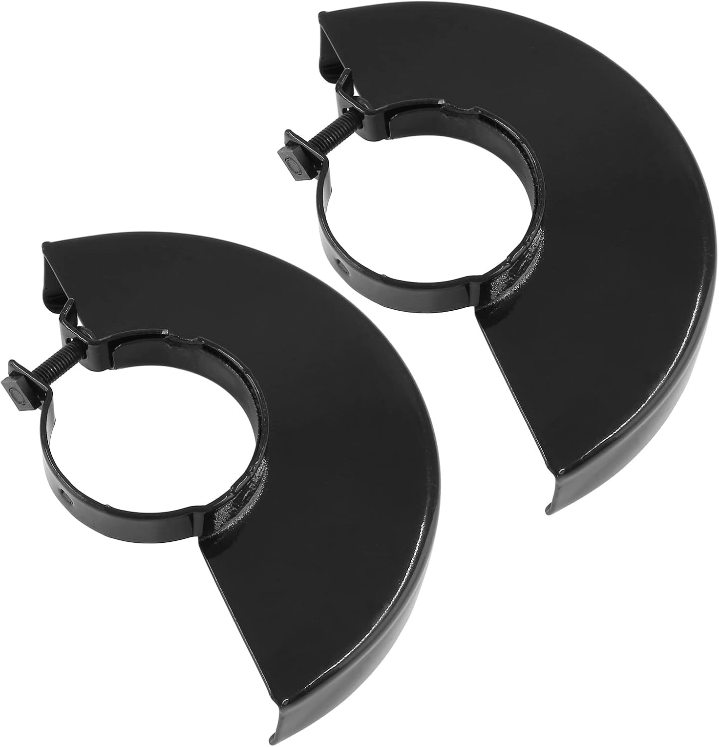2Pcs Metal Angle Grinder Guard, Black Adjustable Angle Grinder Shield Protect...