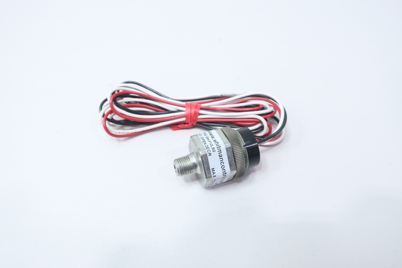 Whitman Controls P119G-5H-F12L50 Pressure Switch 1/8in 50psi 125v-ac
