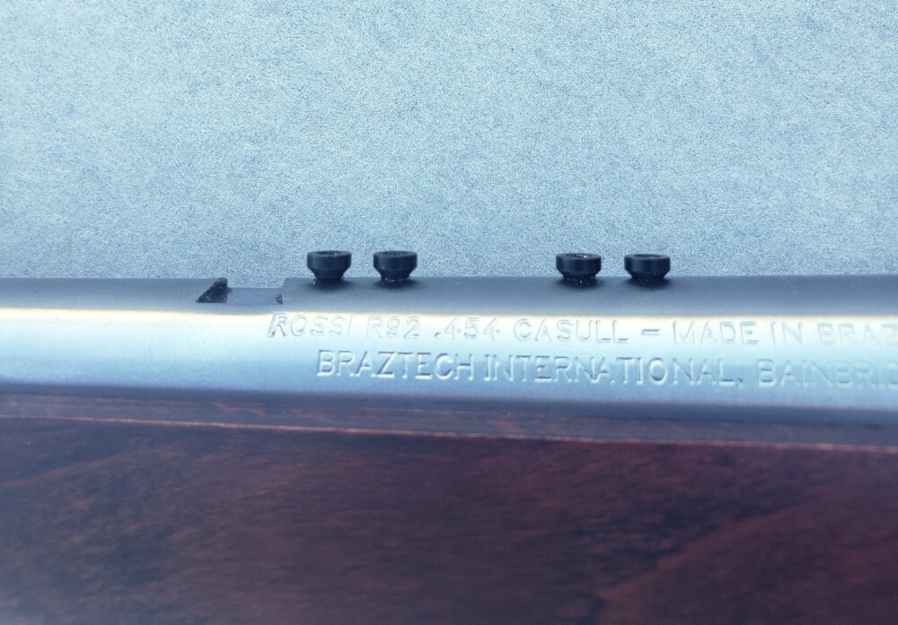 Rossi Triple Black Heritage R92 92 Citadel Levtac Peep Sight Picatinny Rail Alum