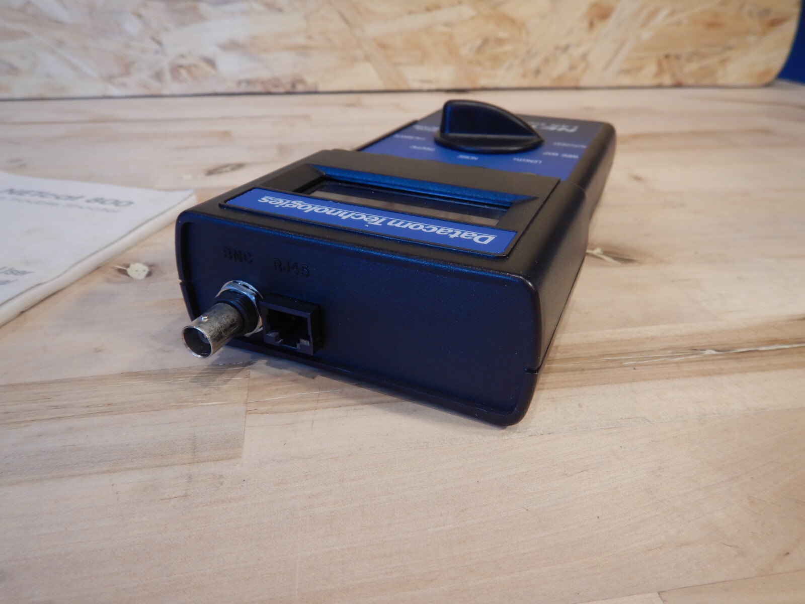 DATACOM NETcat 800 LAN Trouble Shooter Network Cable Tester W/ Remote & Manual