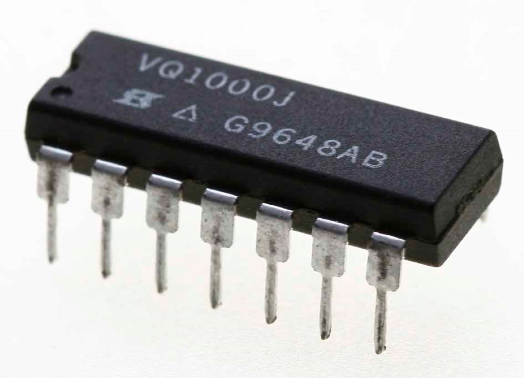 2pcs SILICONI VQ1000J DIP-14 N-Channel 60-V (D-S) MOSFET RH