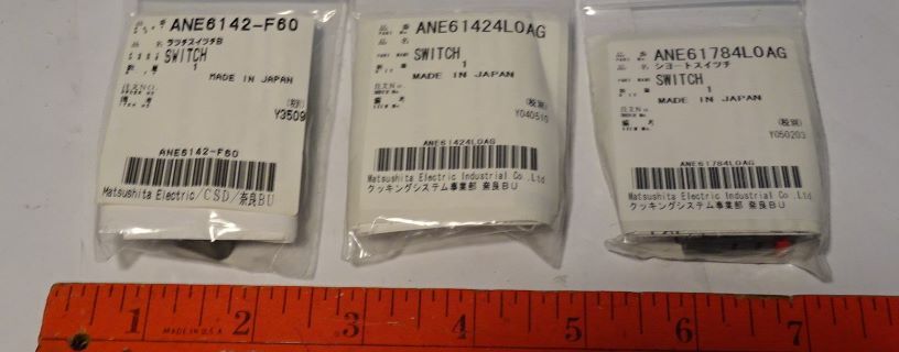 ** Vintage -  MATSUSHITA - Microswitch - 3 different available - PICK ONE!!