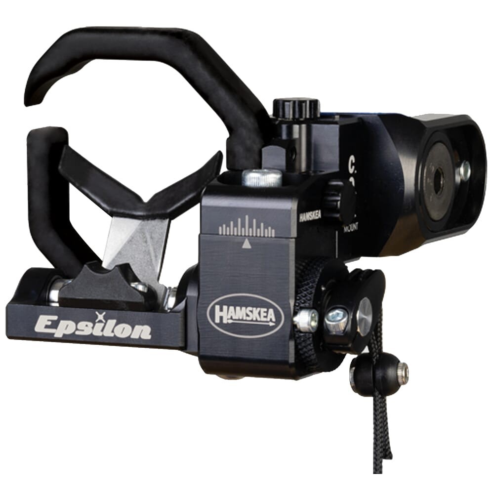 Hamskea Epsilon LH Arrow Rest Black, Micro-Tune, Sound Dampening (213882): NEW