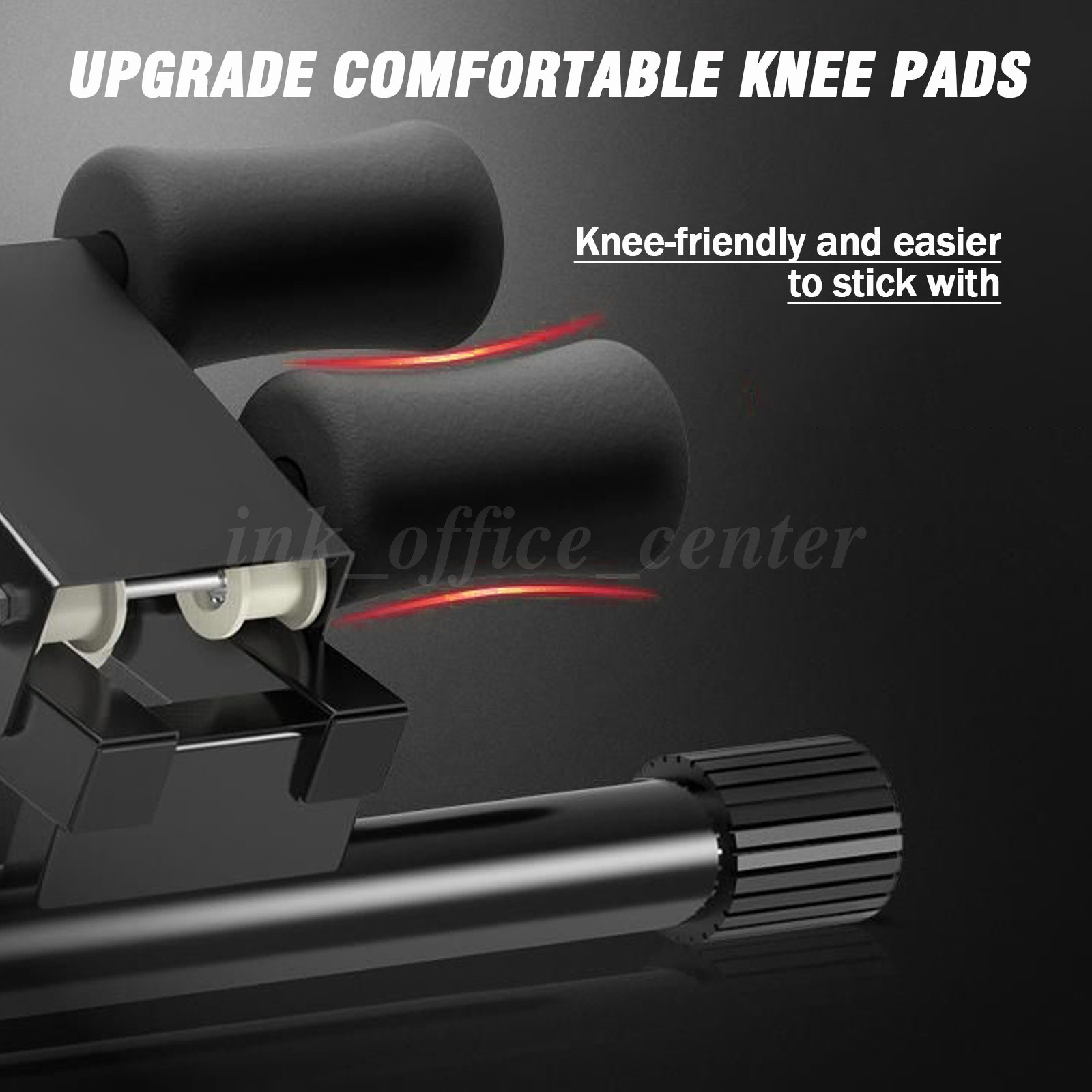 Adjustable Height Single Track Abdominal Trainer Foldable 440lbs Capacity