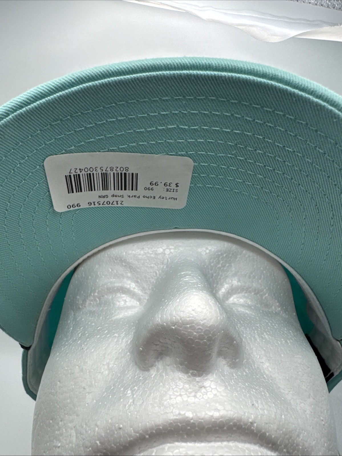 Hurley Hat Cap Strapback Adjustable Rope Green Outdoor NWT