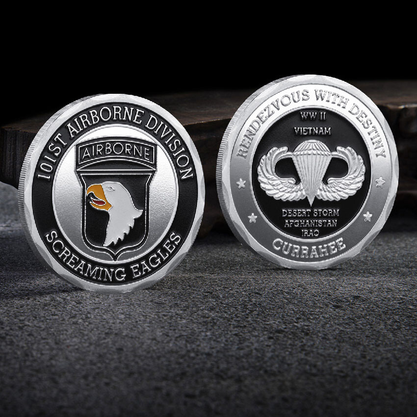 Challenge Coin Naval Special Warfare Command Military 101st Airborne Division