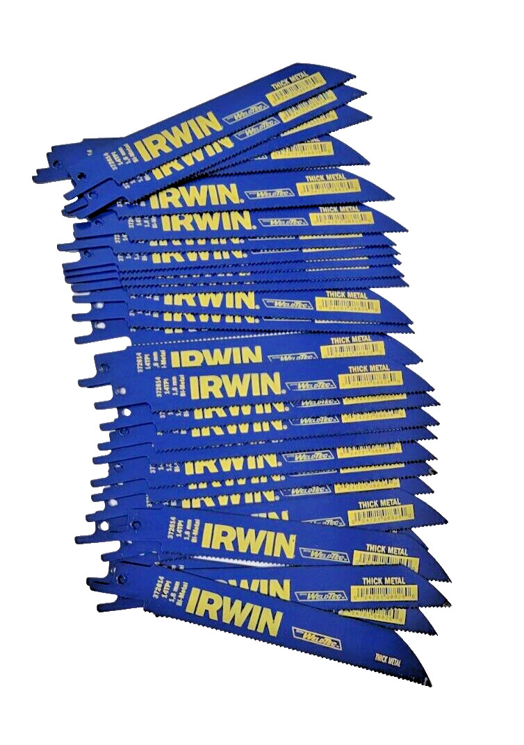 25 PACK. IRWIN 372614  6" 14TPI 1,8mm. WELDTEC BI-METAL.