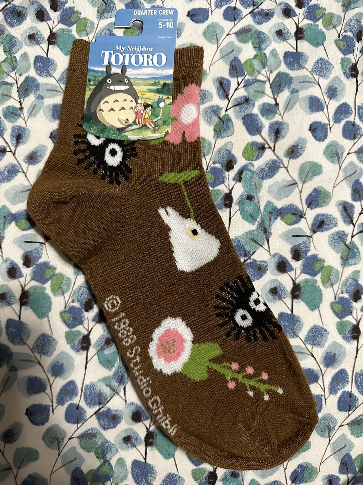 Studio Ghibli My Neighbor Totoro Quarter Crew Socks