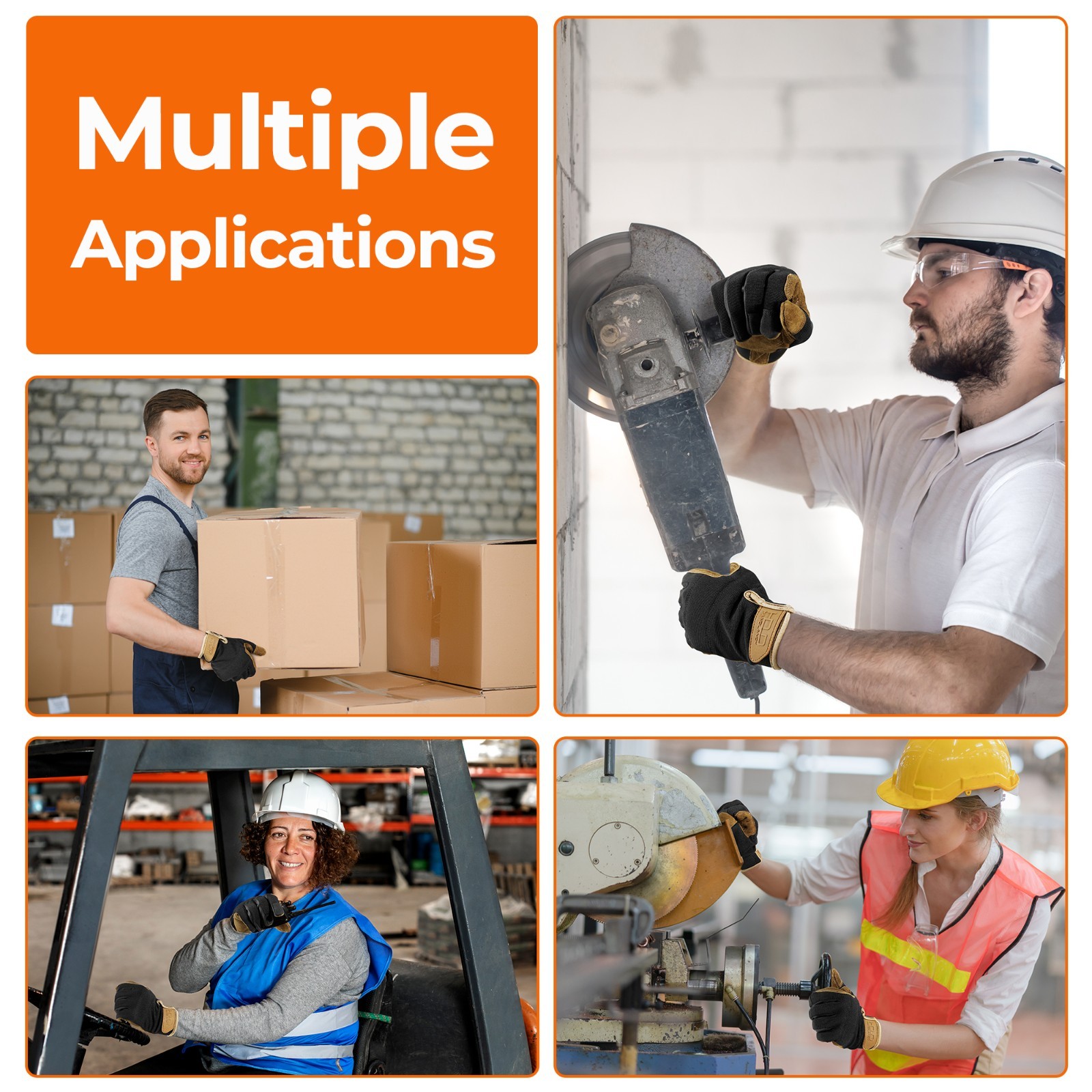 HANDLANDY Utility Mechanic Working Gloves