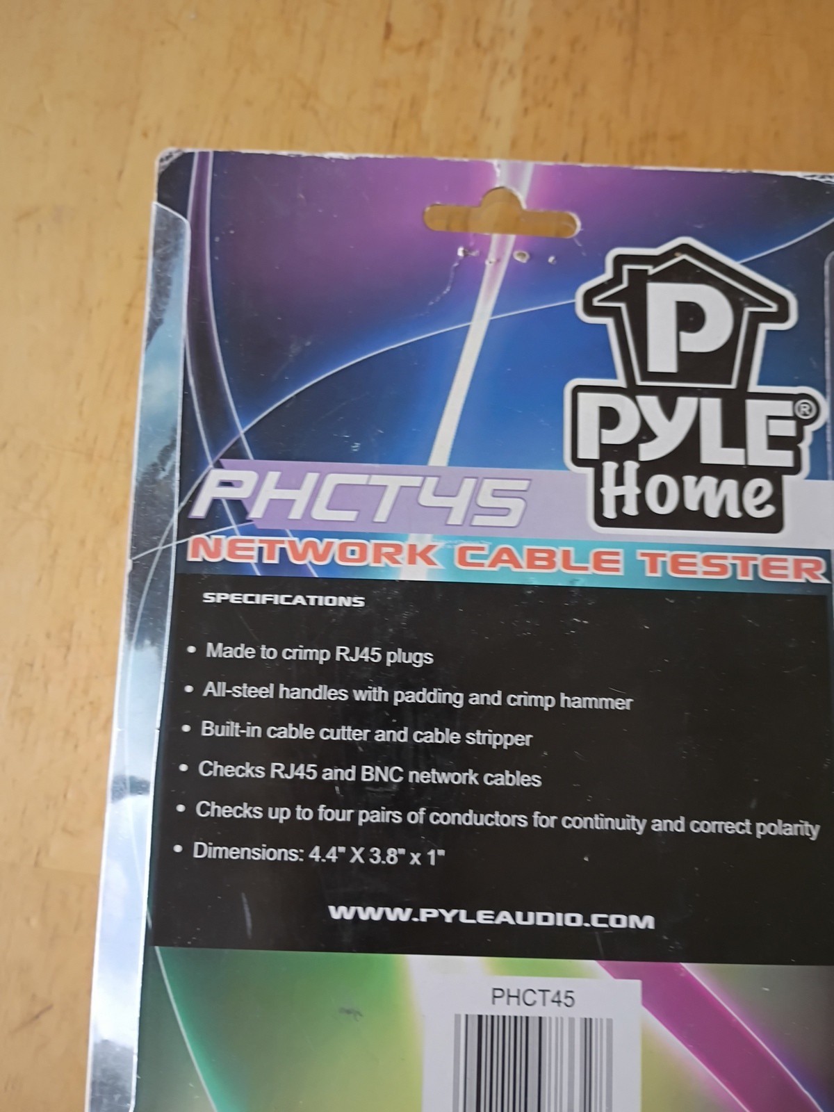 Pyle Home PHCT45 Network Cable Tester Power Supply Tester