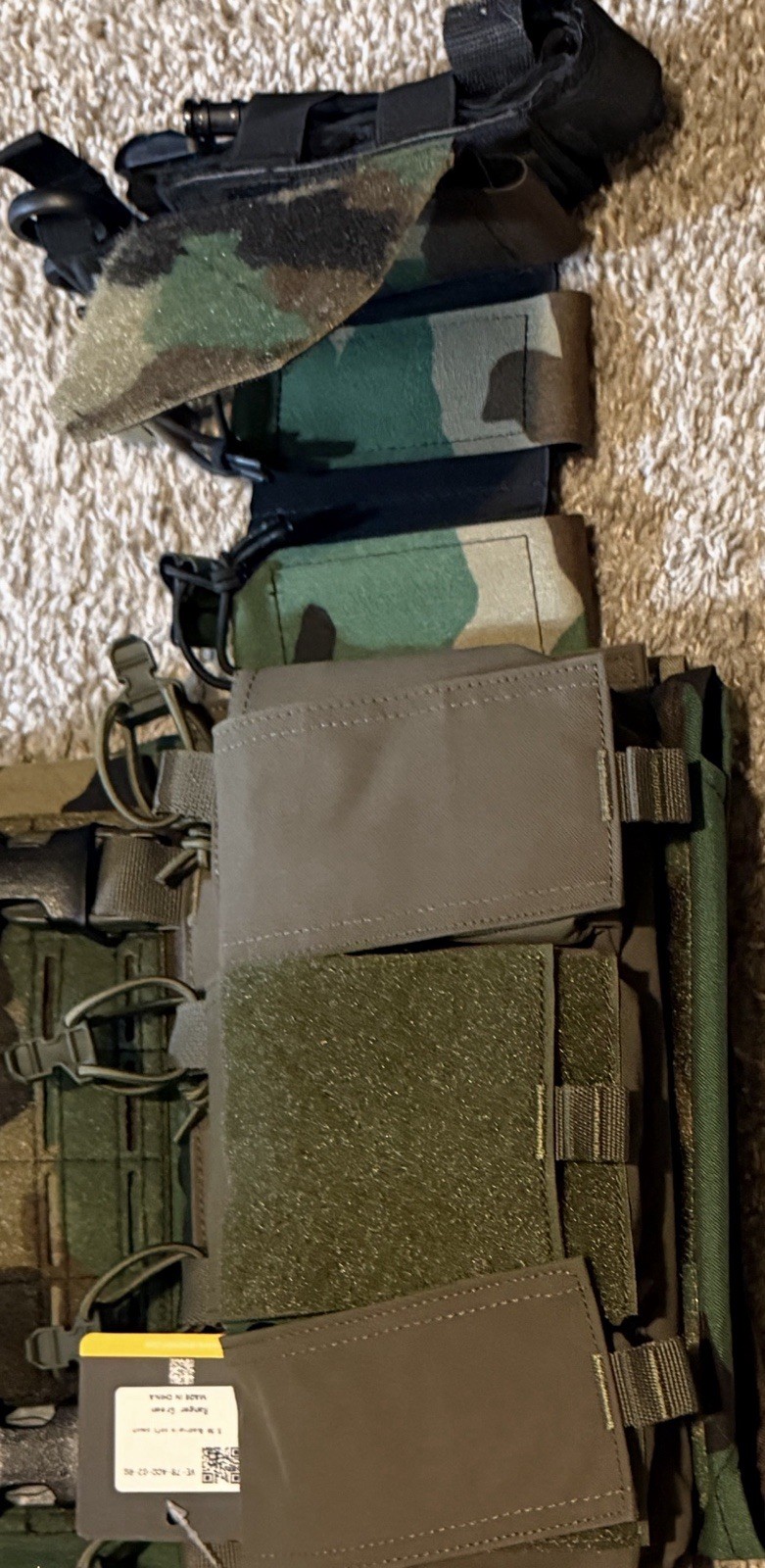 Prime Armor Plate Carrier With Placard