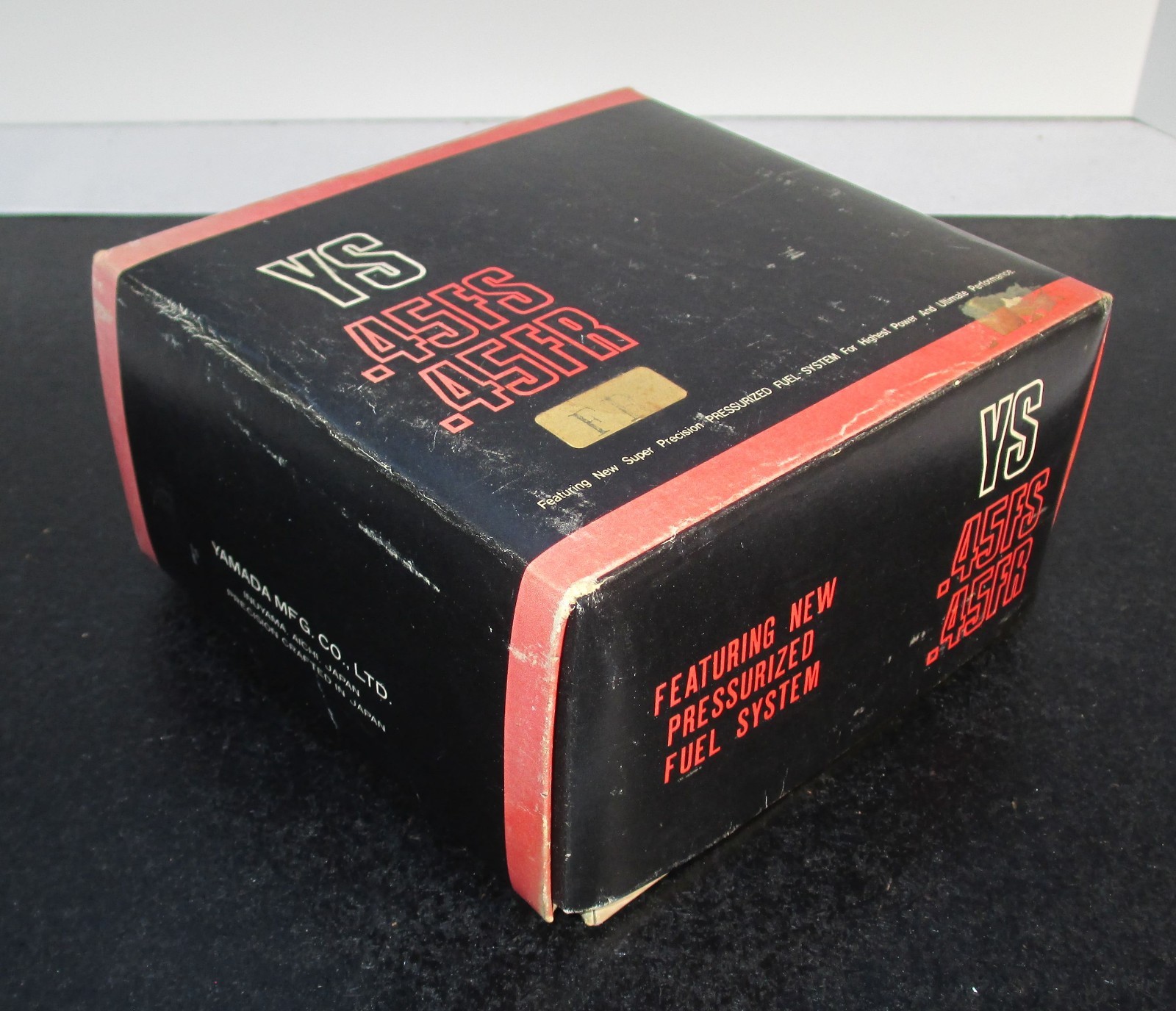 YS .45FR Rear Exhaust 7.45cc 2-Stroke Glow Engine for R/C Airplanes, Near Mint