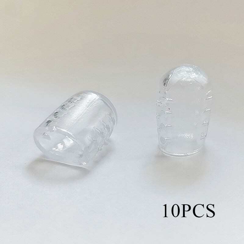 10PC Clear Gel Toe Cap Silicone Toe Protector Toe Guards Cushion for Corn Callus