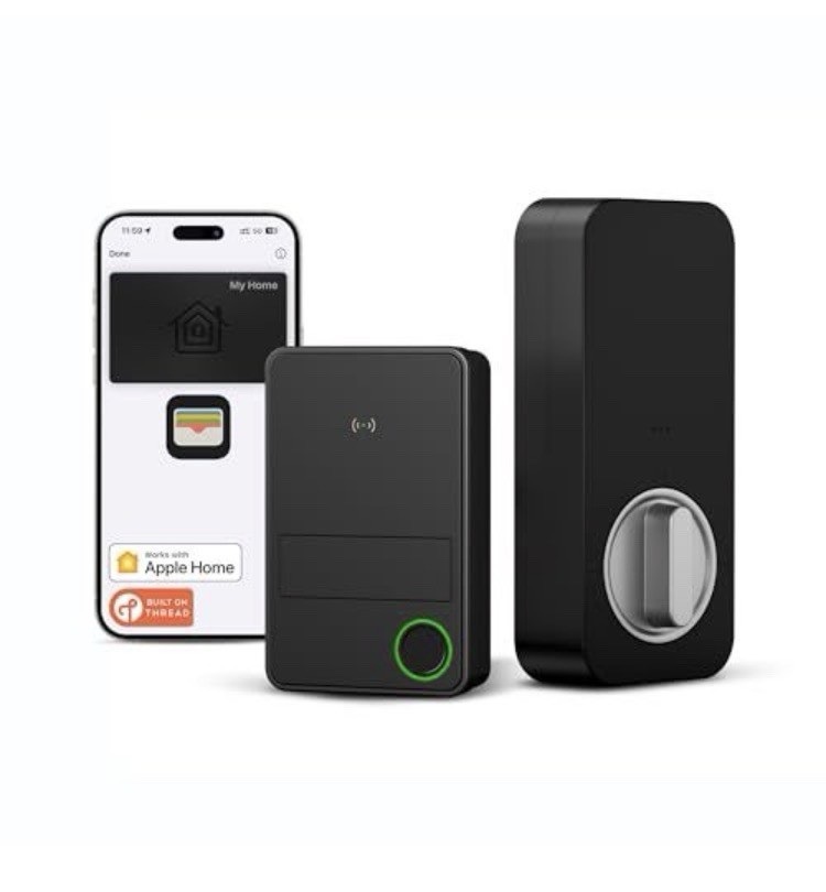 X3 Apple Home Key Door Lock Deadbolt, iOS ONLY, Smart Keyless Entry Door Lock...