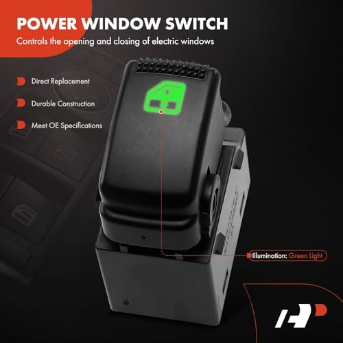 Power Window Switch Compatible with Kia Sorento 2004-2005, Front Right