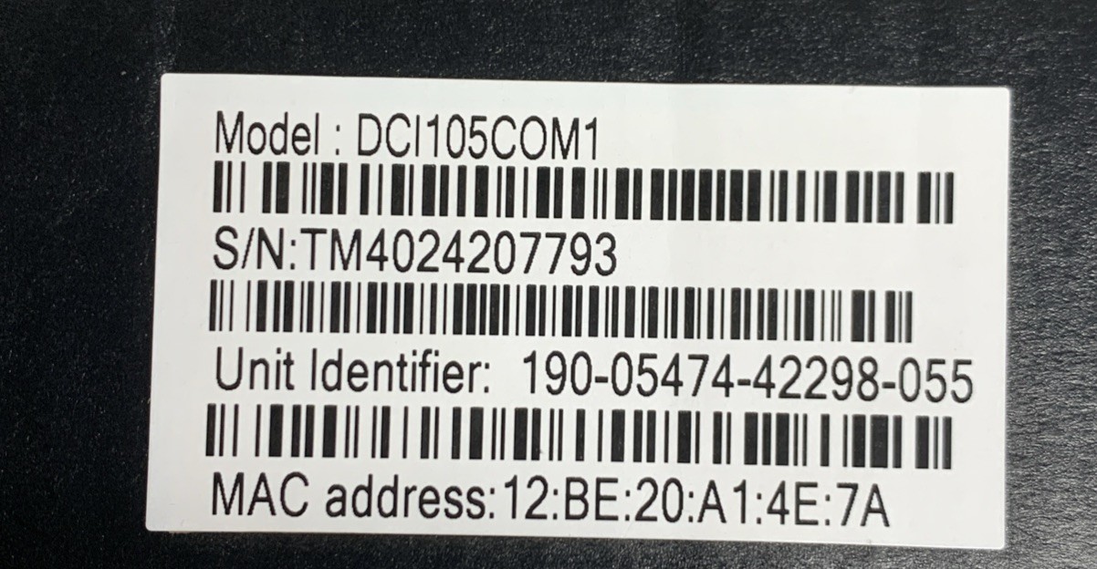 Xfinity Comcast Digital Transport Adapter Self-Installation Kit DCI105COM1 New!