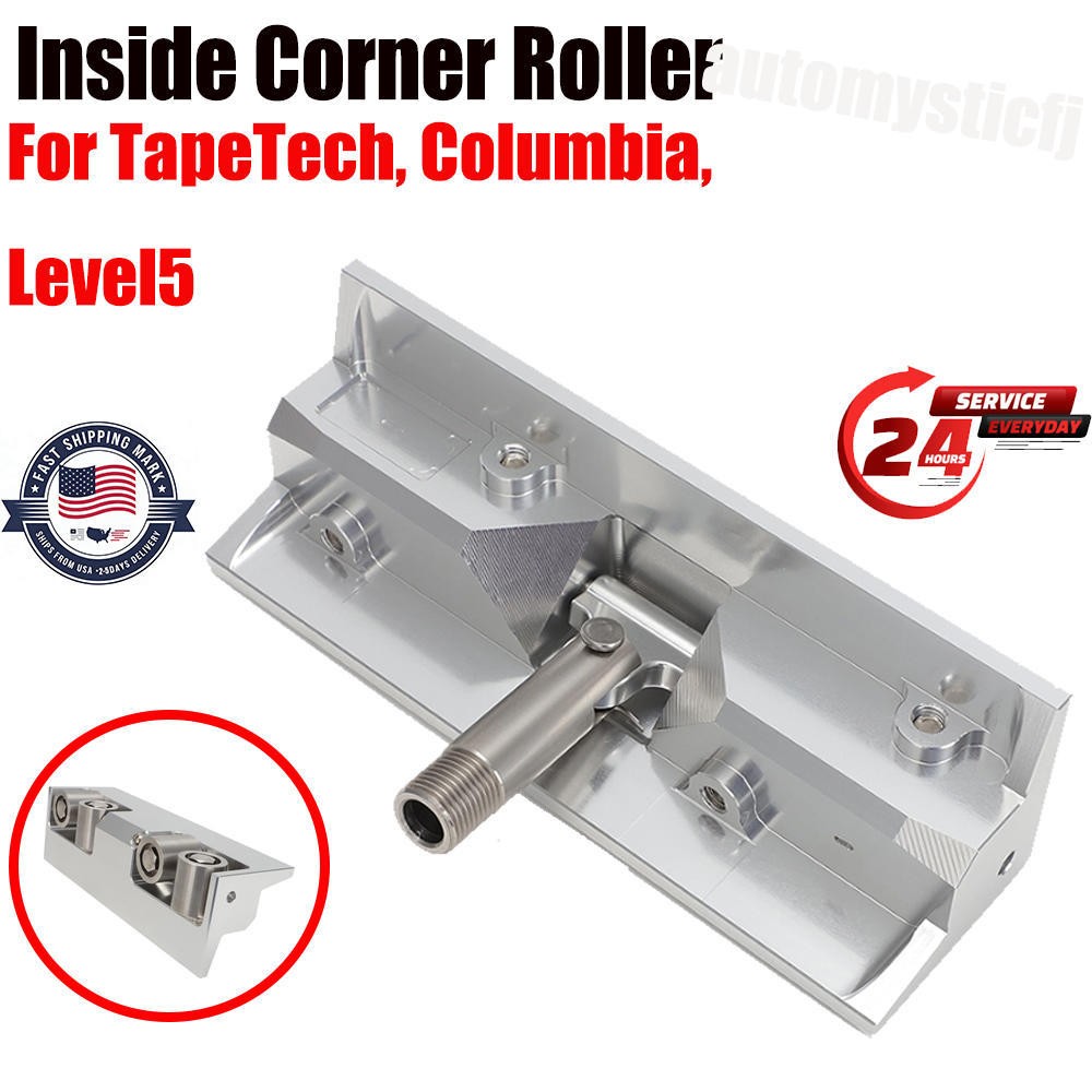 Drywall Inside Corner Roller For TapeTech Columbia Level5 Corner Finishing Tool