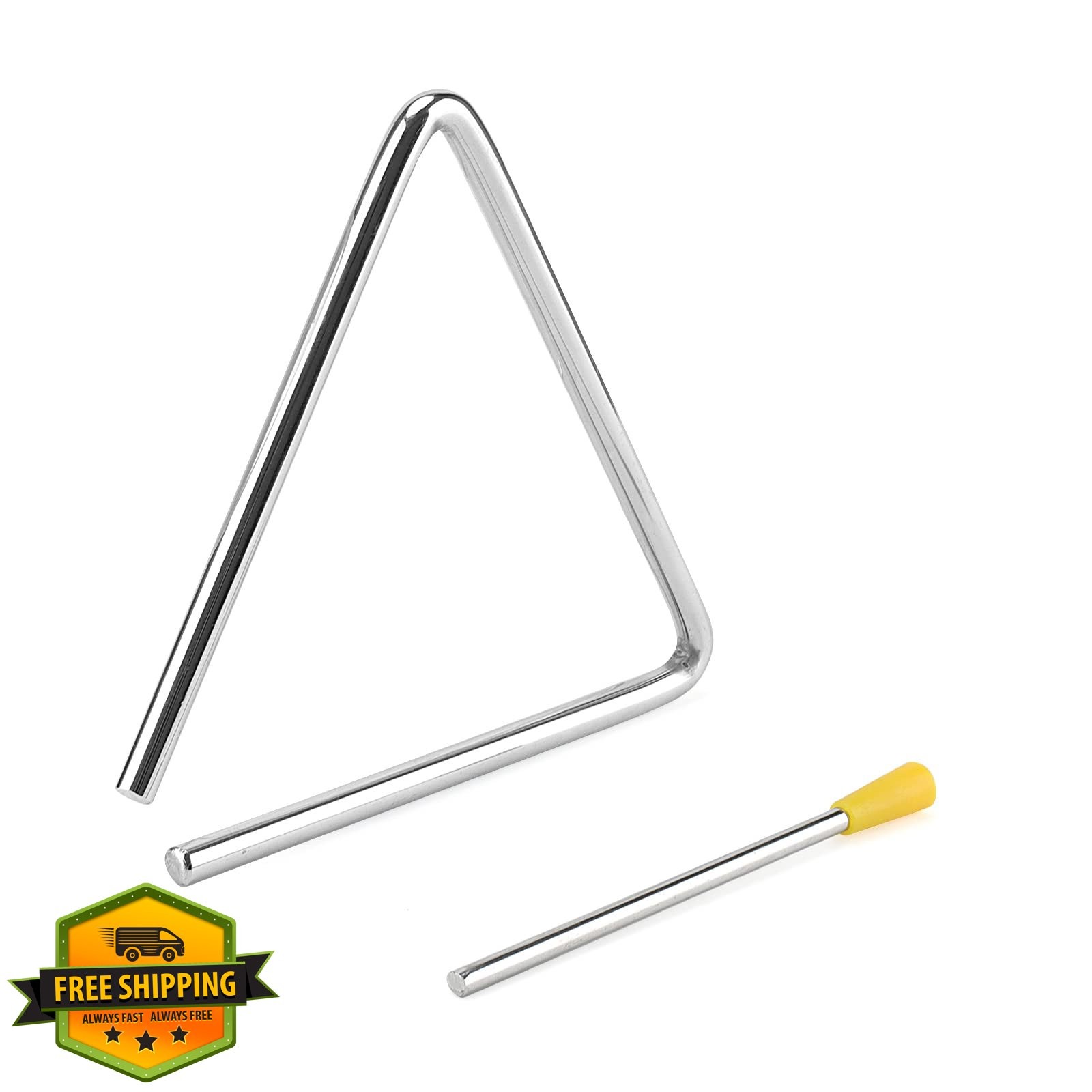SOUJAP 6 Inch Triangle Instrument 12 Pack