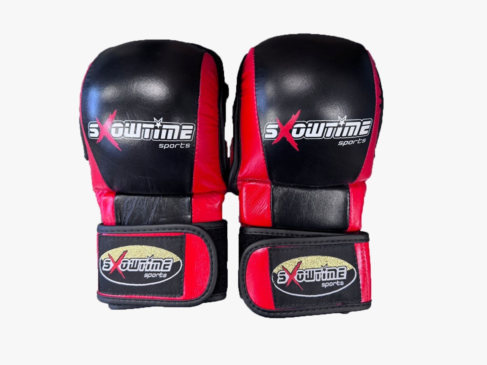 Showtime Sports Original Leather Shooter Boxing GlovesTraining Sparring Kickboxg