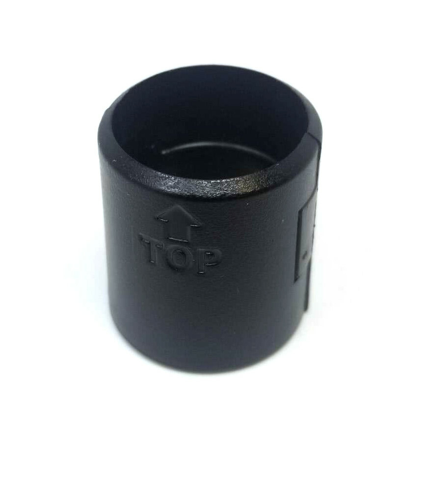 1" Diameter Wire Shelf Clips Shelving Split Sleeves Lock Locking Plastic Bulk