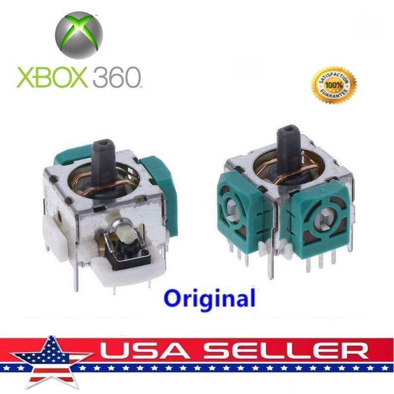 2x Original Genuine Xbox 360 Controller 3D Joy Thumb Stick Sensor Analog Module