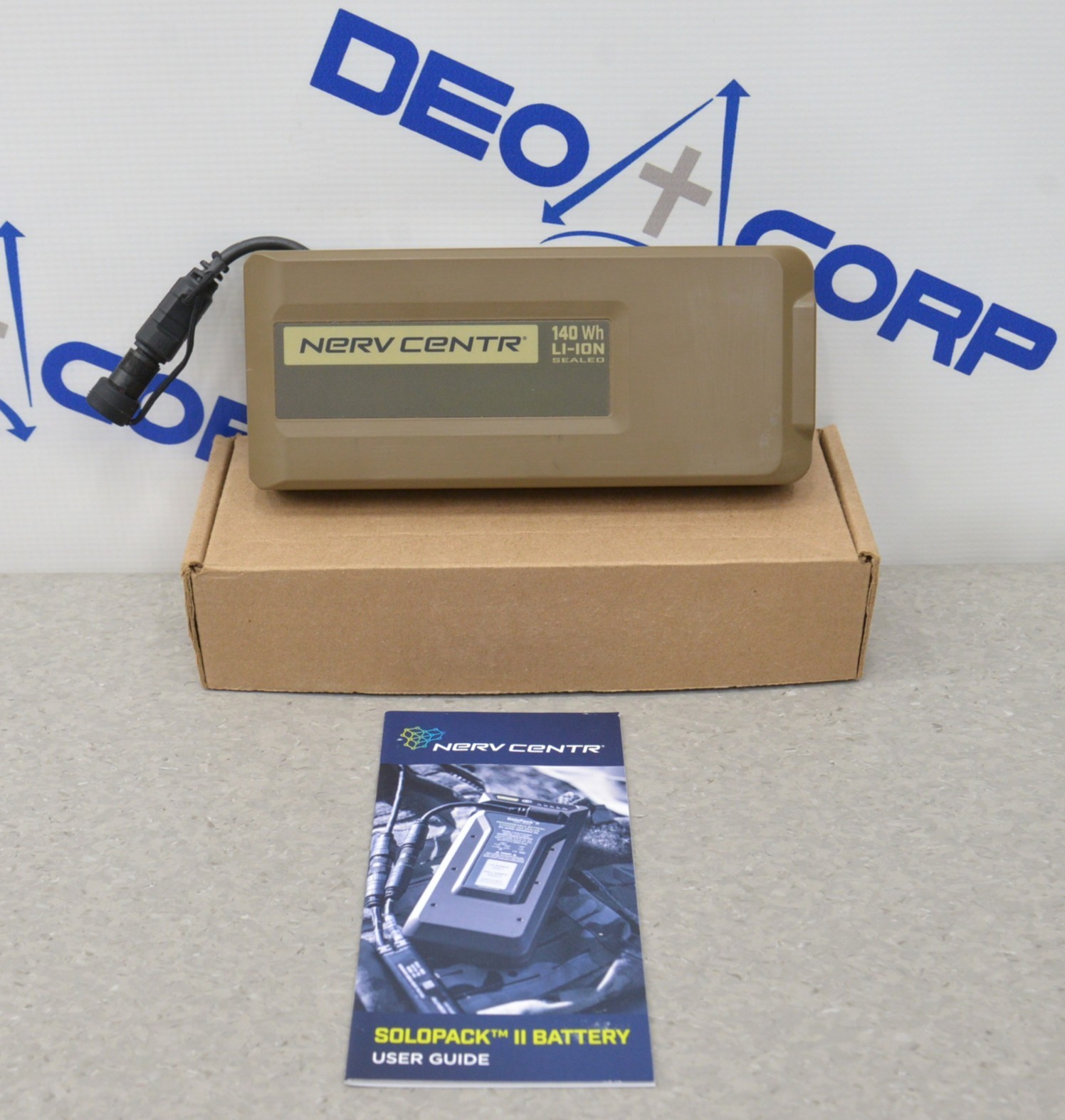 Galvion NERV CENTR SoloPack II Rechargeable Li-Ion Sealed Battery