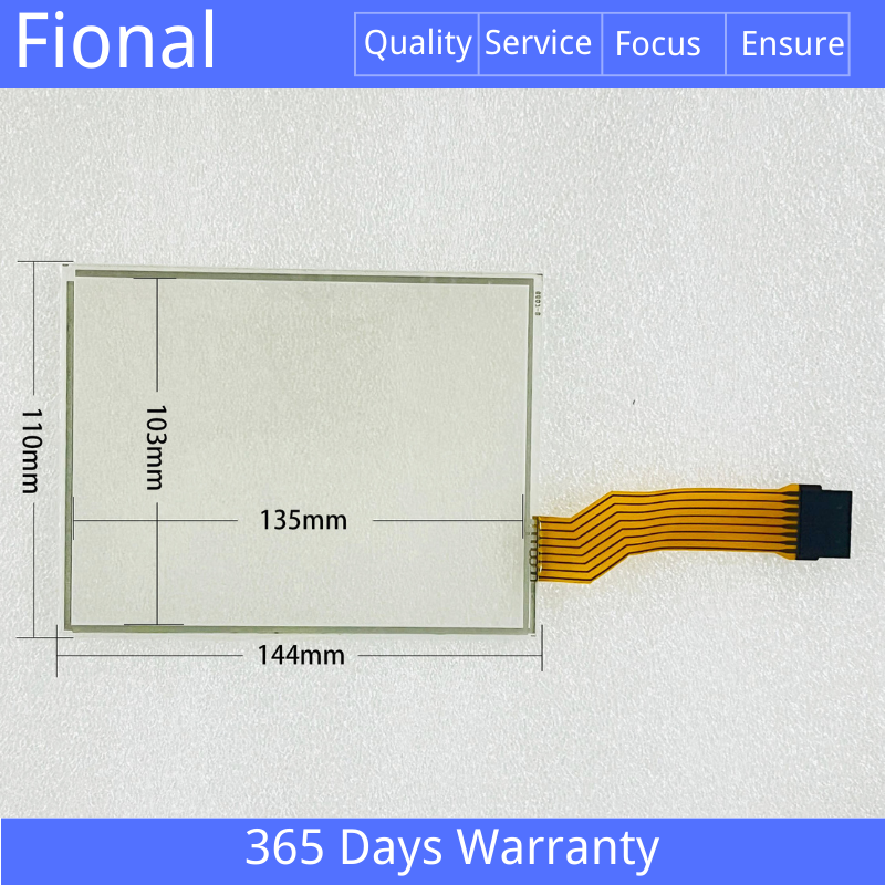 Touch Screen Panel Glass PanelView Plus 700 2711P-RDB7C Membrane Keypad Keyboard