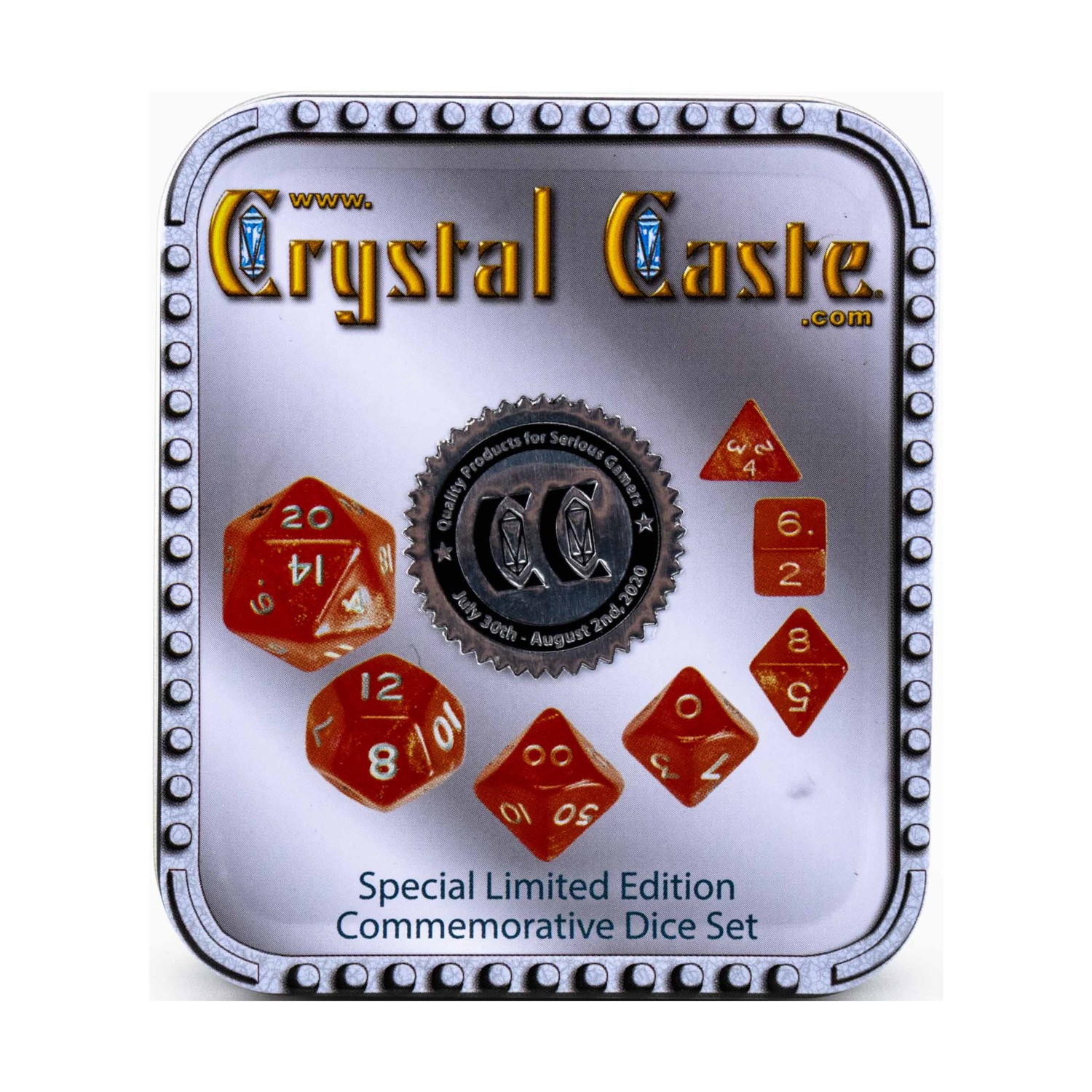 Crystal Caste Gen Con 2020 Special Limited Ed Commemorative Set  EX/NM