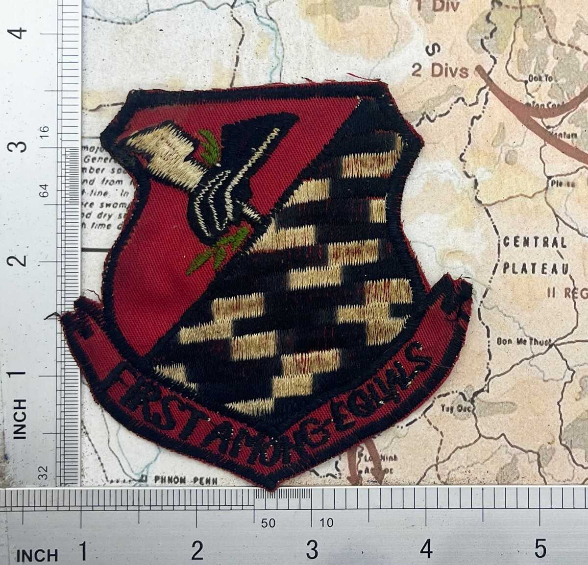 Patch , 58th BOMB WING patch , t5-586