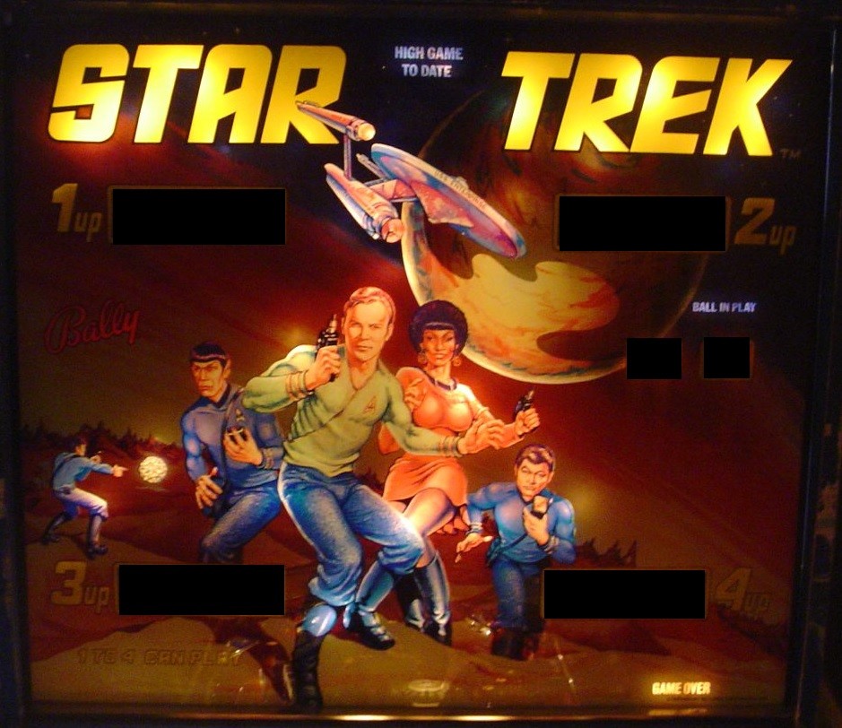 Star Trek -NON GHOSTING Lighting Kit custom SUPER BRIGHT PINBALL LED KIT (BALLY)