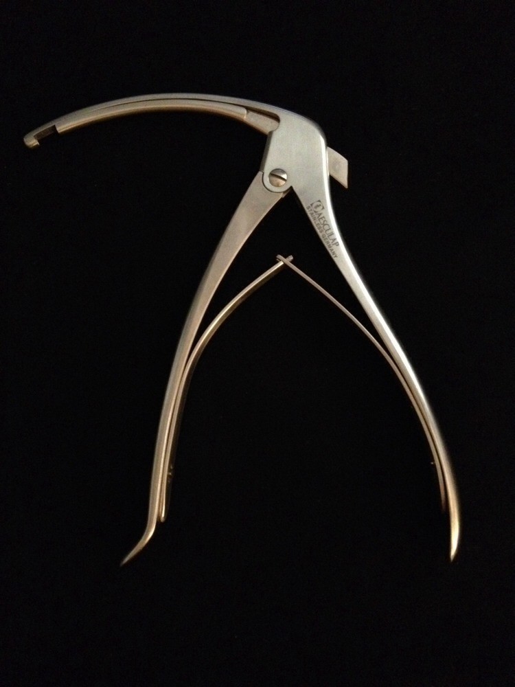 NEW AESCULAP Rongeur Curved Down Kerrison-Costen 5" Long
