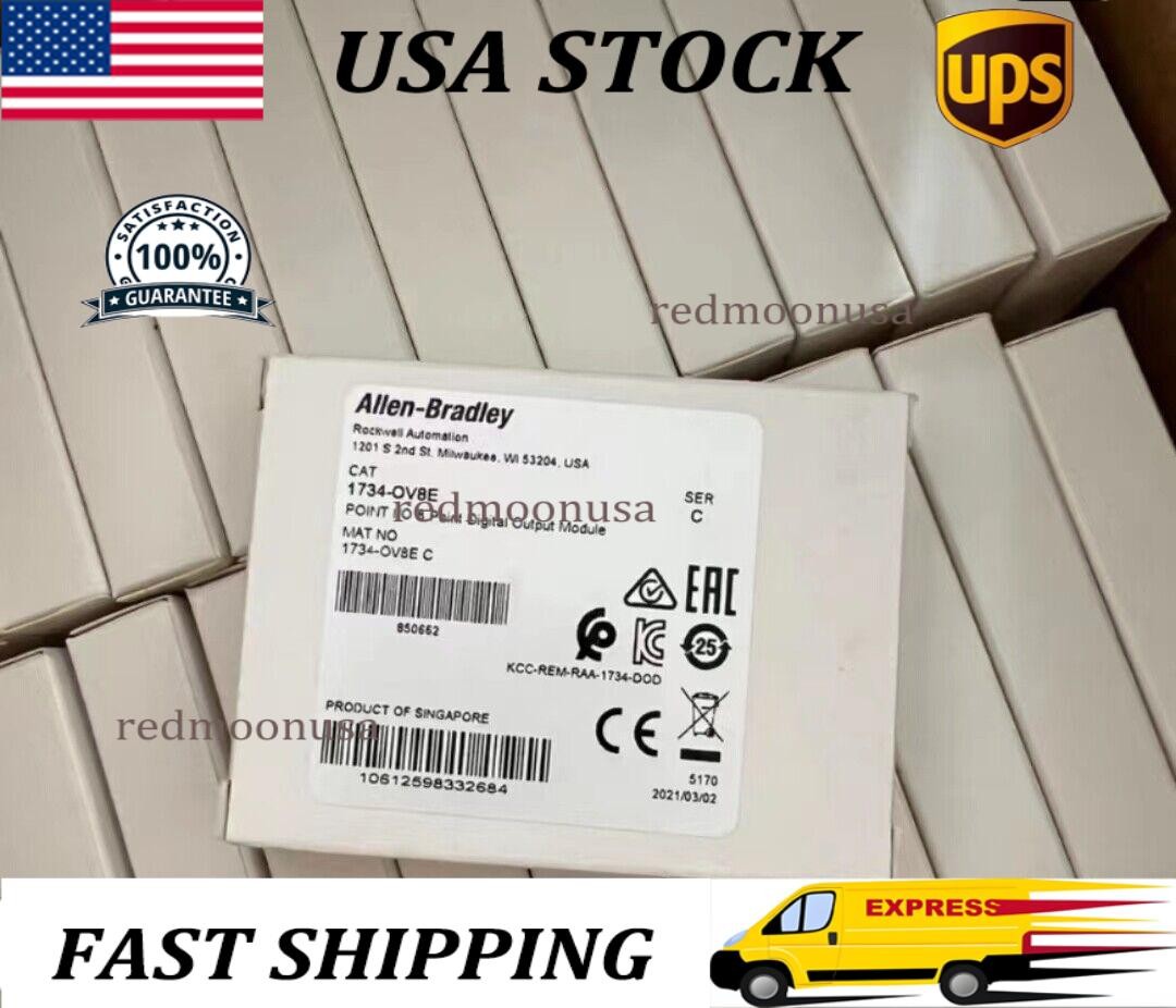New Factory Sealed 1734-OV8E /C 8 Point Digital Output Module 1734-OV8E