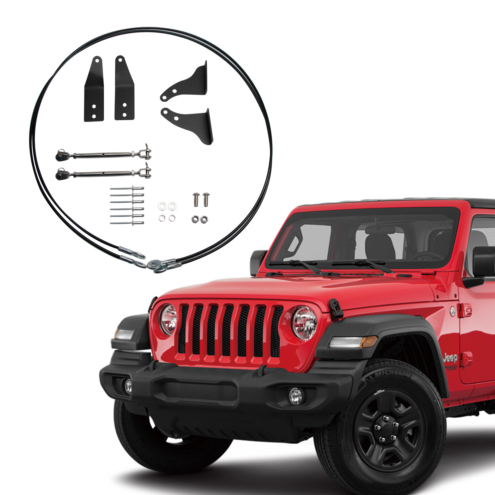 For Jeep Wrangler JK JKU 2007-2018 Limb Riser Kits 7611 Accessories