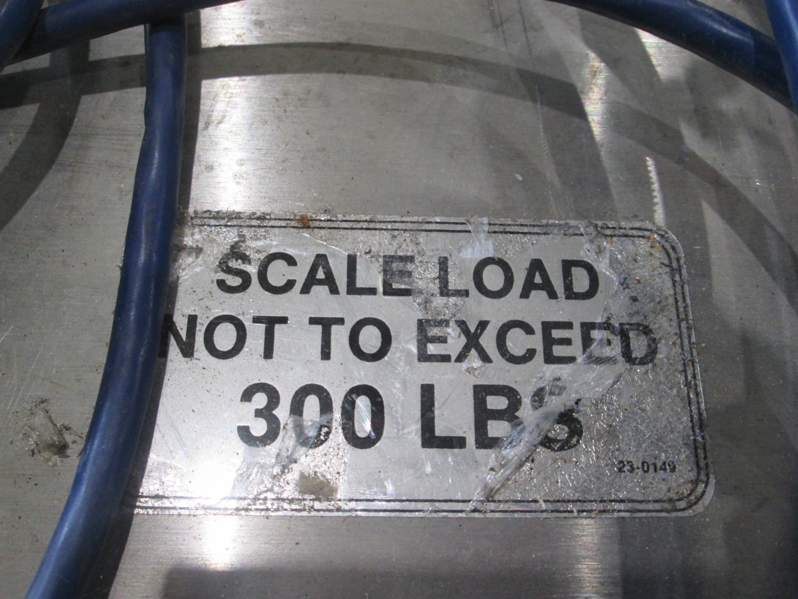 Span, Model GCS-305, 300LB Max Scale w/SAM-305 Scale Amplifier, Used