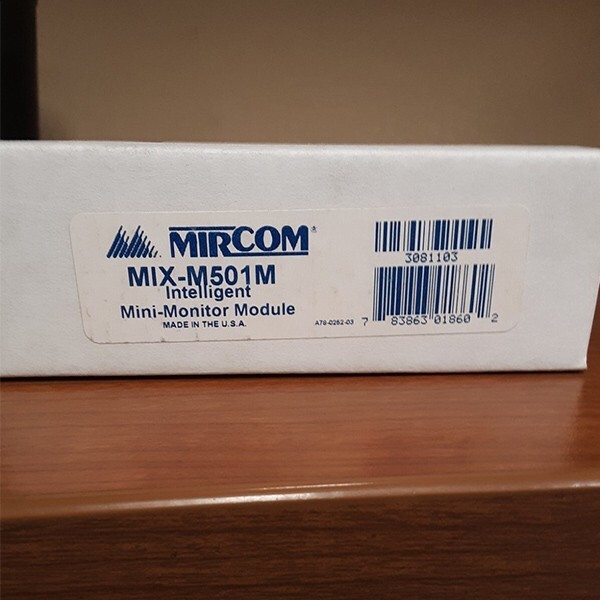 NIB! Mircom MIX-M501M Mini Addressable Monitor Module