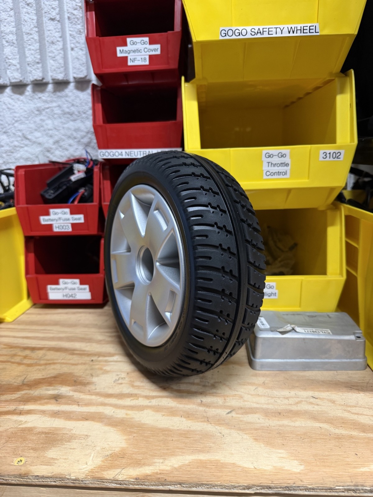 Mobility Scooter Wheel Tire, Pride Mobility Victory/Rascal Front NEW
