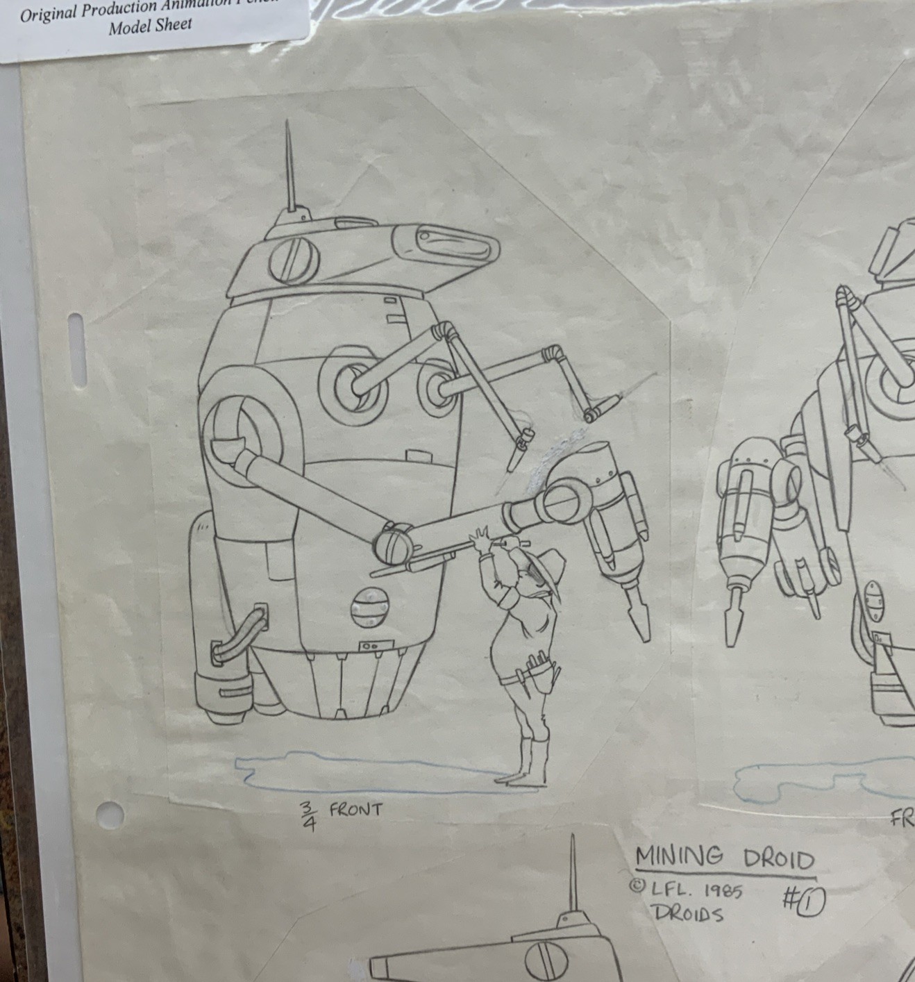 Star Wars DROIDS Artwork