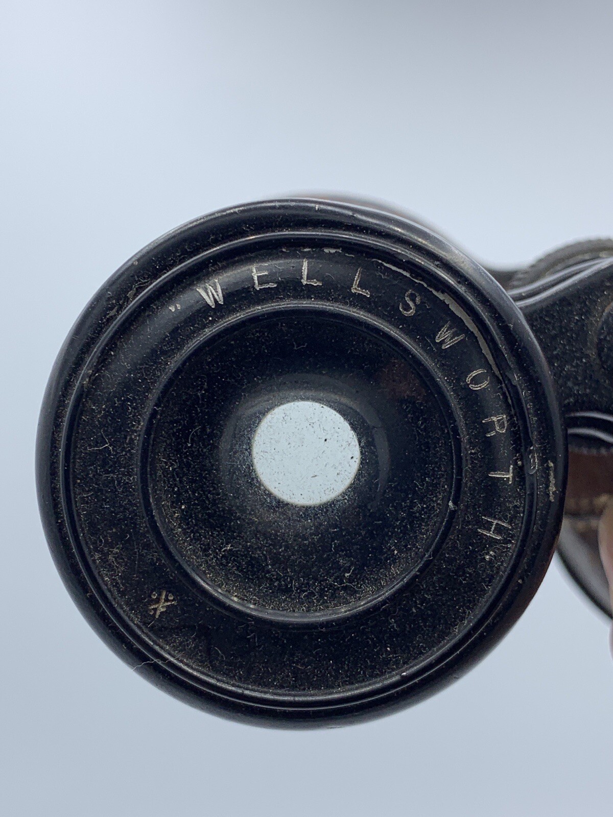 Vintage Wellsworth Leather Wrapped Binoculars