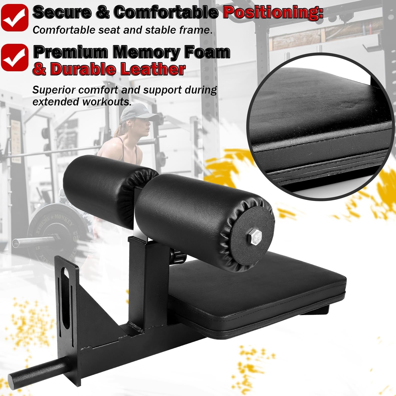 LAT Pull Seat - Adjustable Pull Down Seat Attachment -Converts Machine into LAT