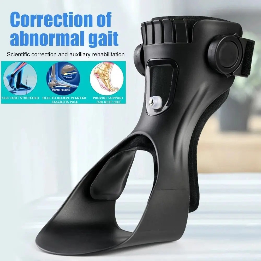 Drop Foot Brace AFO Leaf Spring Splint Ankle Foot Orthosis Support For Stroke